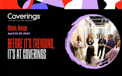 We look forward to seeing you at Coverings 2024
